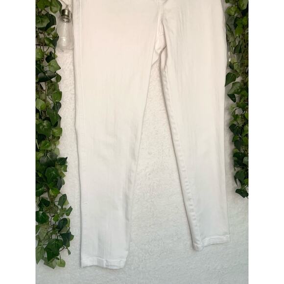 New York & Company Soho White Low rise Skinny Denim Jeans Women's 6 - Picture 6 of 11
